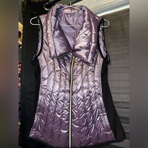 Calvin Klein Metallic Lavender Vest